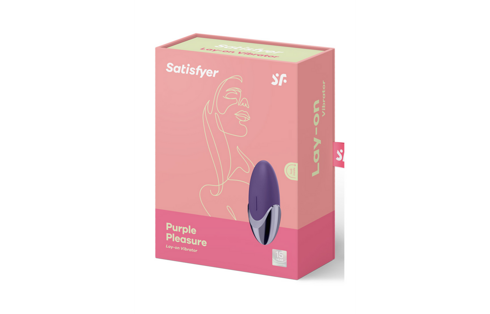 Lila Lay-on-Vibrator „Plezier” | Luxuriös, präzise und stilvoll