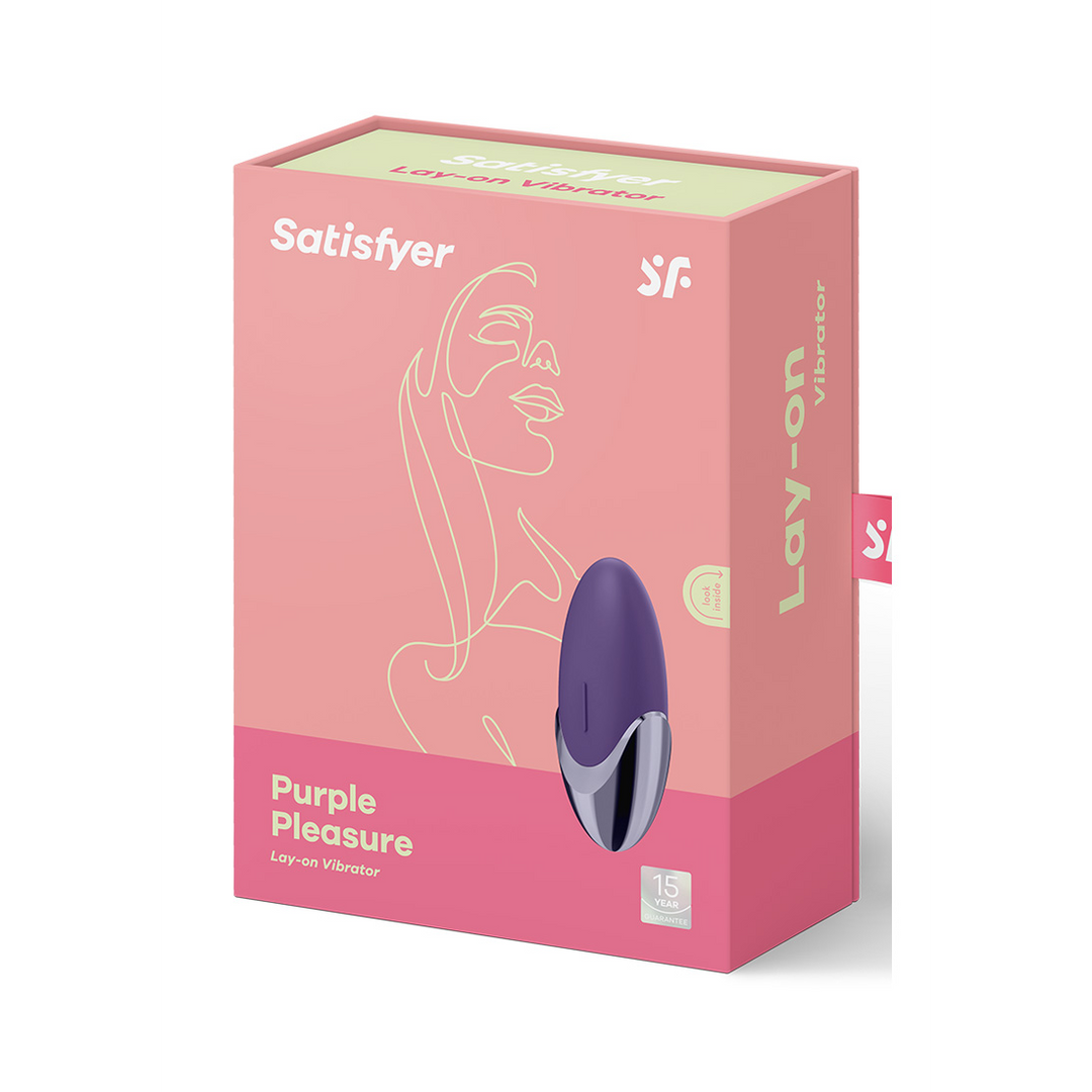 Lila Lay-on-Vibrator „Plezier” | Luxuriös, präzise und stilvoll
