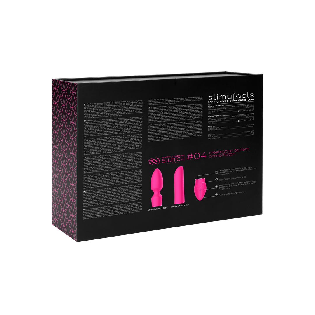 Pleasure Kit #4 Vibrator – Trio Aufsätze & 10 Geschwindigkeiten