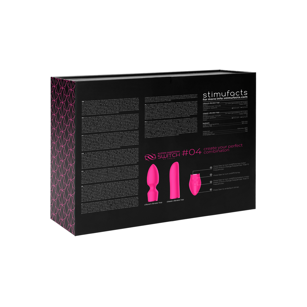 Pleasure Kit #4 Vibrator – Trio Aufsätze & 10 Geschwindigkeiten