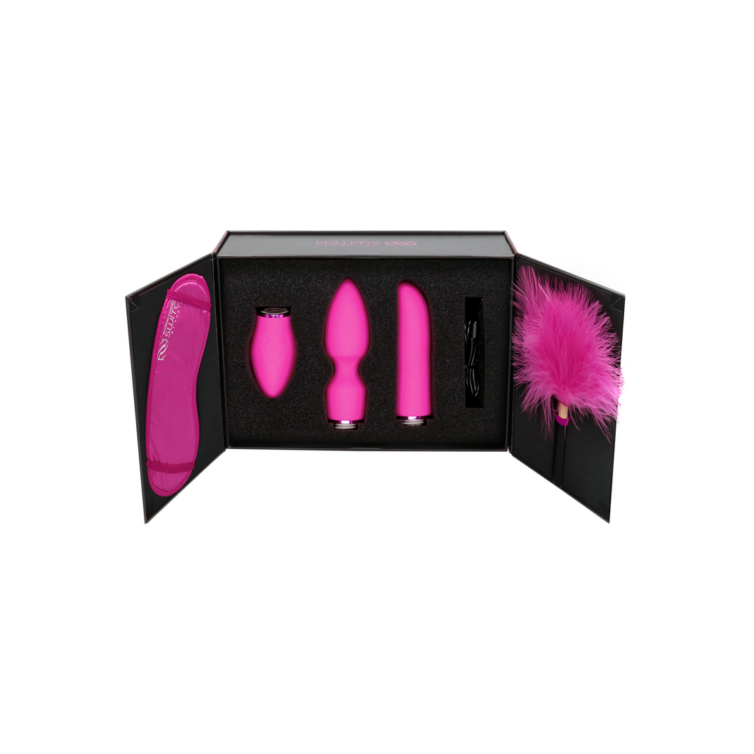 Pleasure Kit #4 Vibrator – Trio Opzetstukken & 10 Snelheden