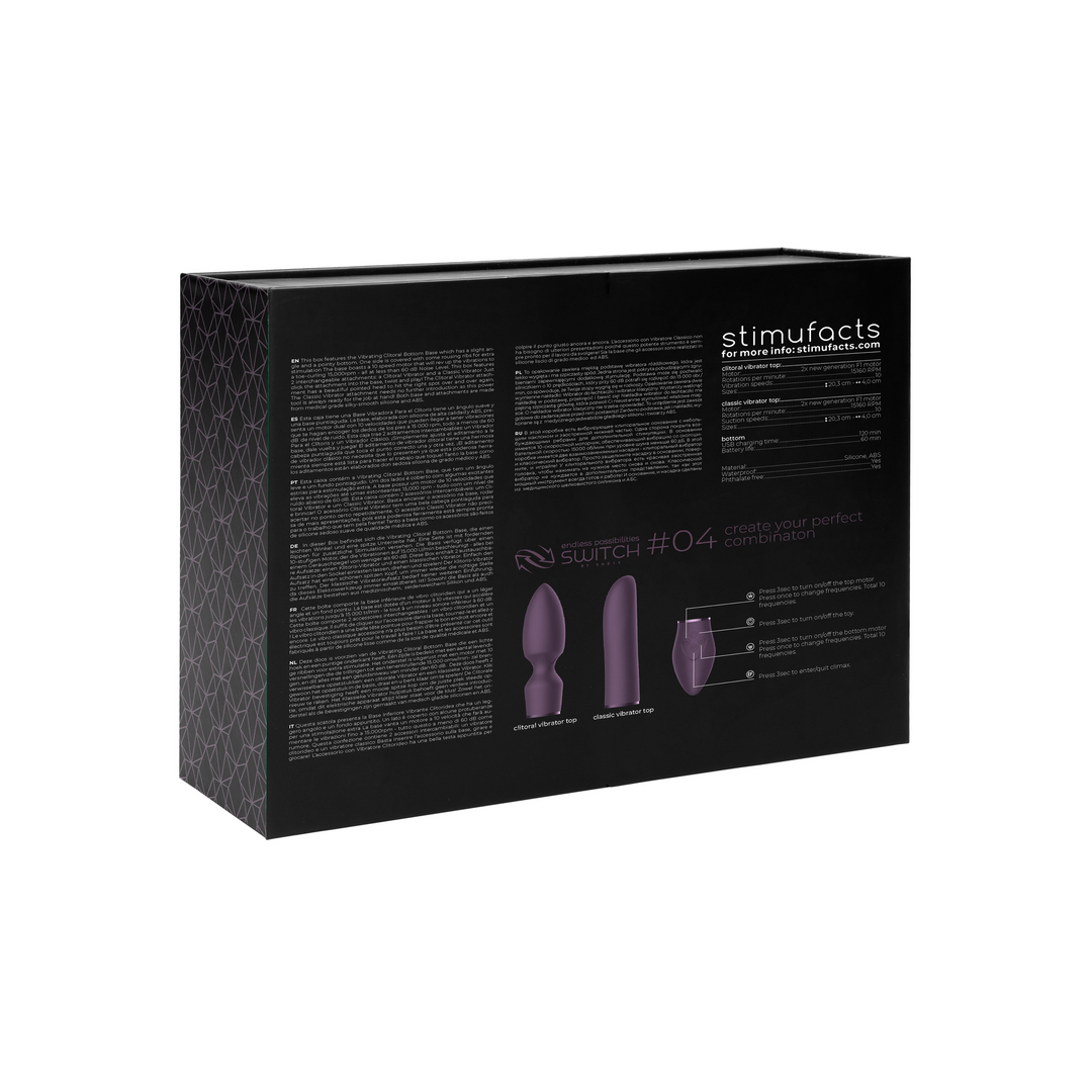 Pleasure Kit #4 Vibrator – Vielseitig & Leises Vergnügen in Lila