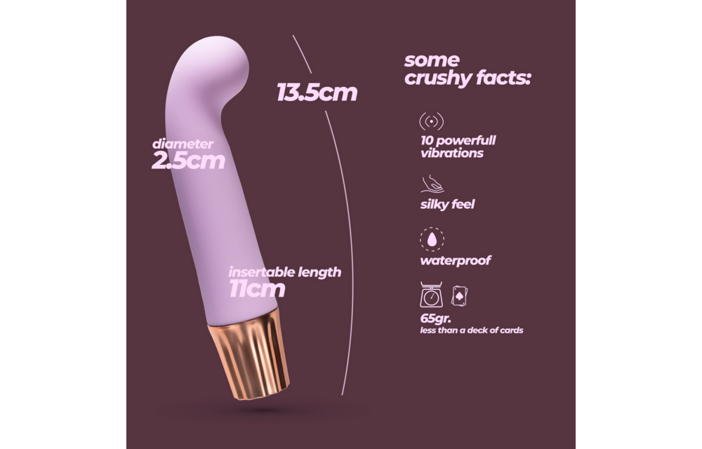 Mellow Gee - Mini G-Punkt Vibrator - Lavendel