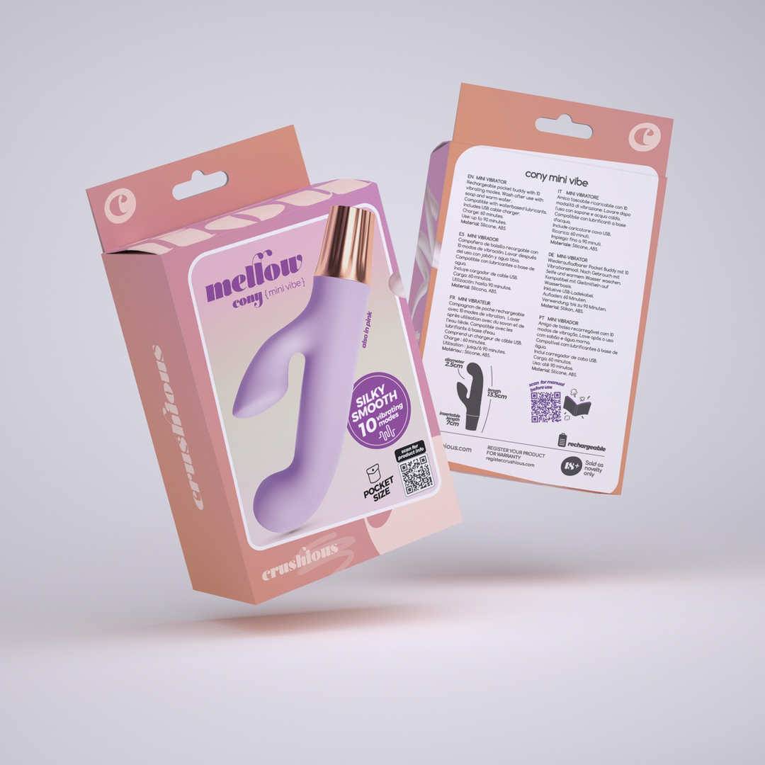 Mellow Cony Lavendel Mini Vibrator – Compact & Krachtig Genot