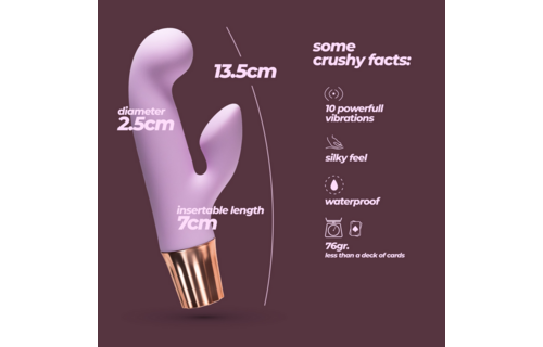 Mellow Cony Lavender Mini Vibrator – Compact & Powerful Pleasure