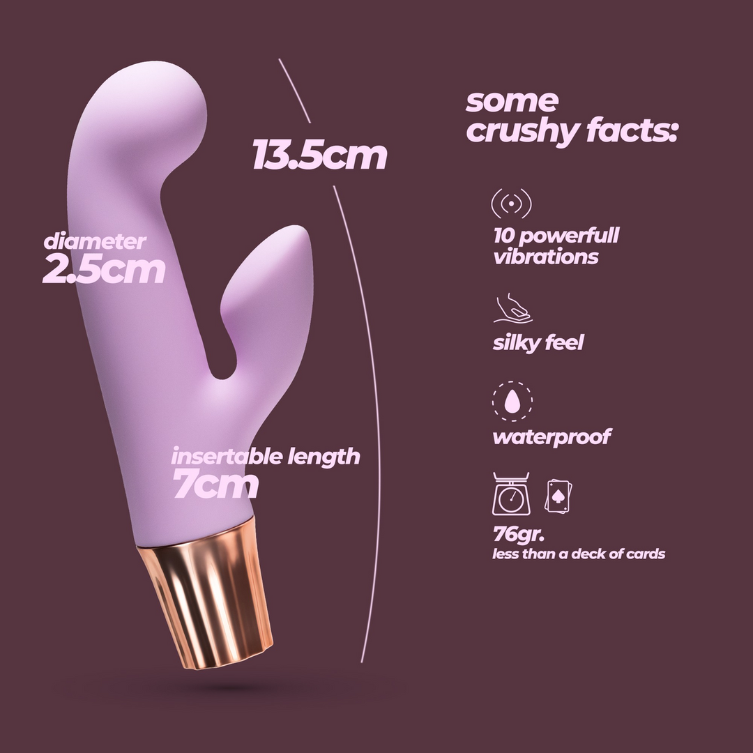 Mellow Cony Lavendel Mini-Vibrator – Kompakt & Leistungsstarkes Vergnügen
