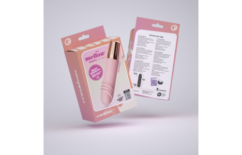 Mellow Waves - Mini Vibrator - Pink