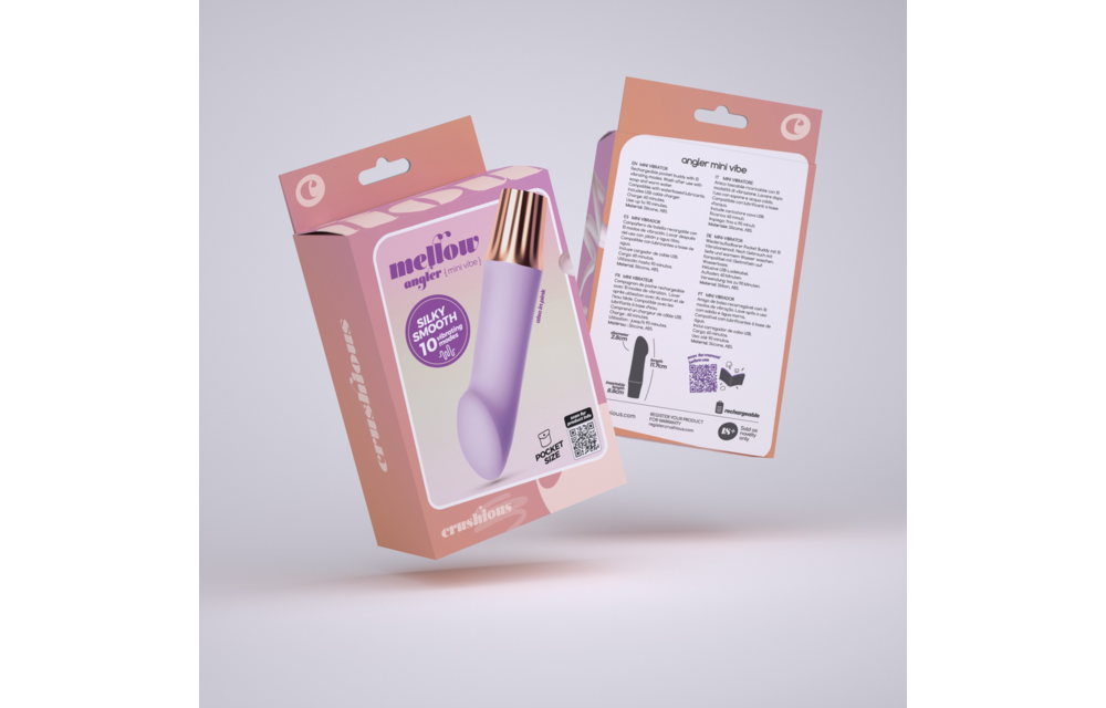 Mellow Angler - Mini G-Spot Vibrator - Lavendel