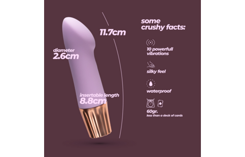 Mellow Angler - Mini G-Punkt Vibrator - Lavendel