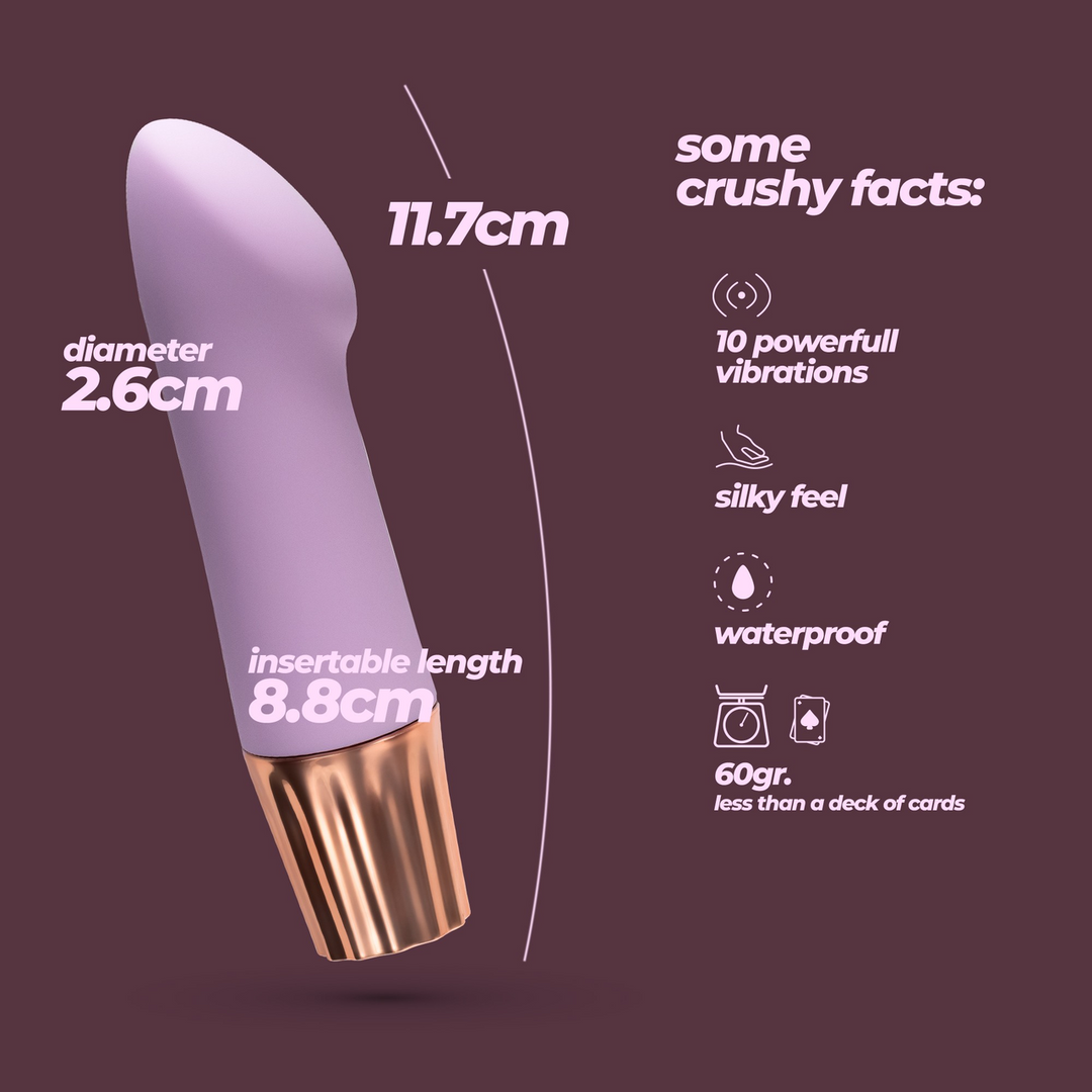 Mellow Angler - Mini G-Spot Vibrator - Lavendel