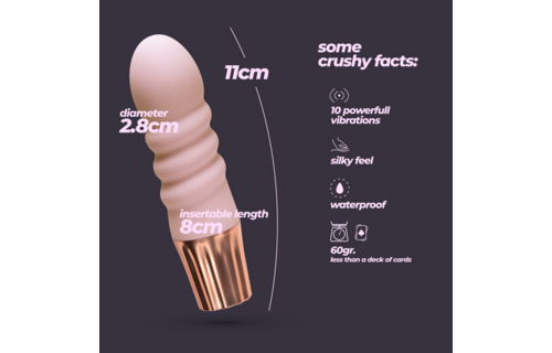 Mellow Bubbles - Mini-Vibrator - Pink