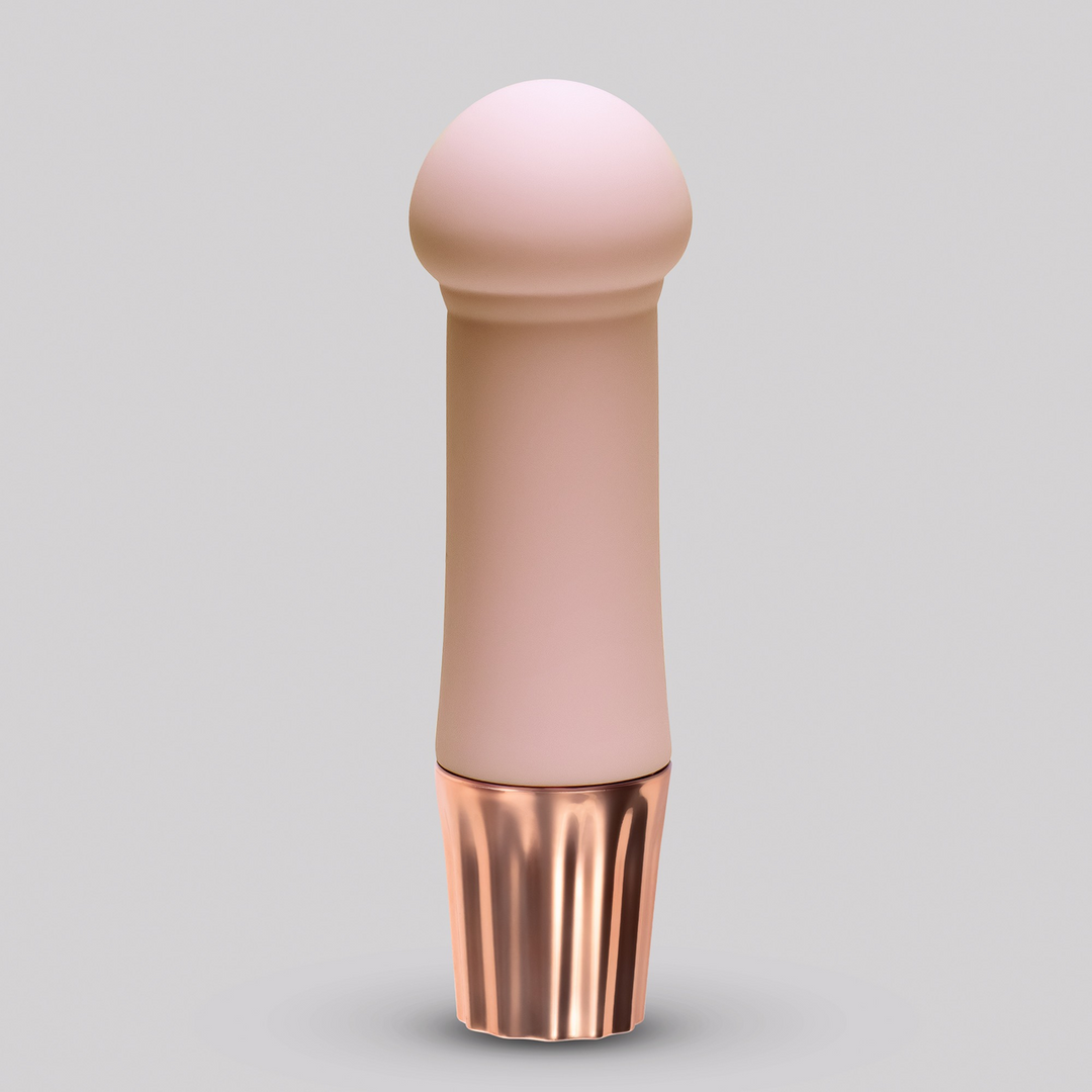 Mellow Puff - Mini Wand Vibrator - Pink