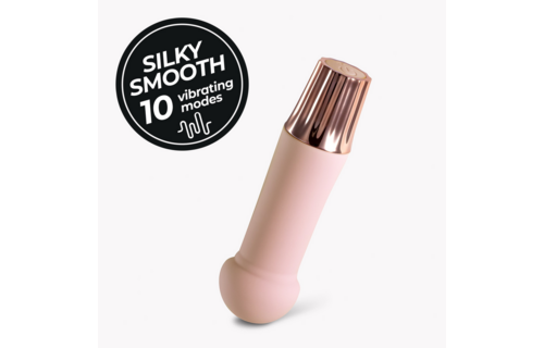 Mellow Puff - Mini Wand Vibrator - Pink