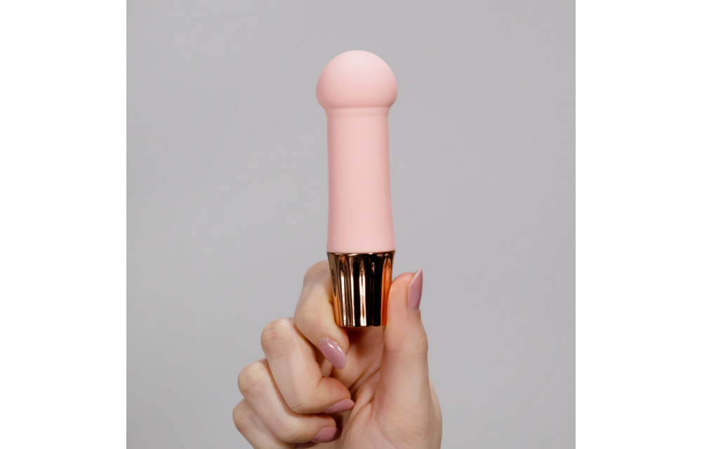 Mellow Puff - Mini Wand Vibrator - Pink
