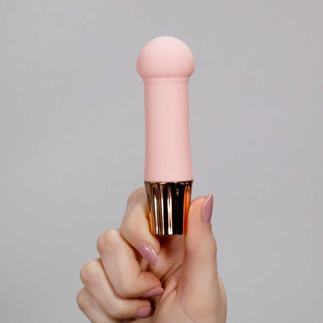 Mellow Puff - Mini Zauberstab Vibrator - Pink
