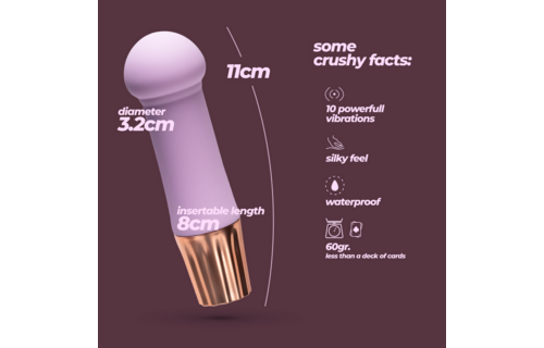 Mellow Puff - Mini Zauberstab Vibrator - Lavendel