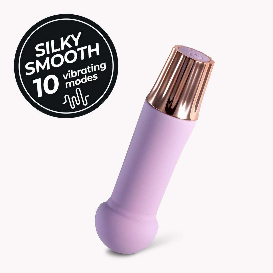 Mellow Puff Mini-Stabvibrator Lavendel – Kompakter Genuss