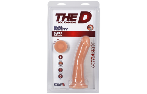Slim D - Realistic ULTRASKYN Dildo with Balls - 6 / 15 cm