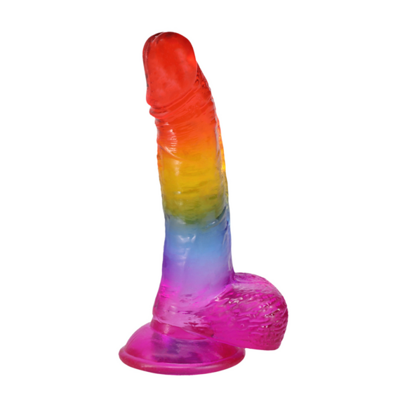 Realistische Cock met Ballen 21,1 cm – Flexibel & Veilig