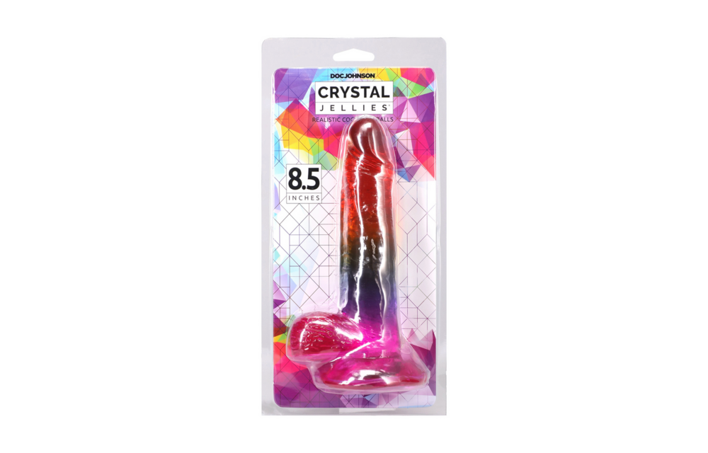 Realistic Cock with Balls 21.1 cm – Flexible & Safe