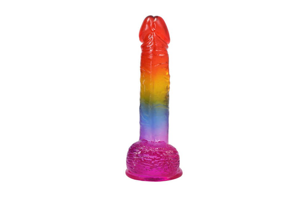 Realistische Cock met Ballen 21,1 cm – Flexibel & Veilig