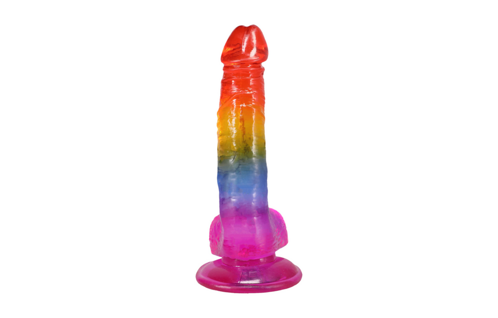 Realistische Cock met Ballen 21,1 cm – Flexibel & Veilig
