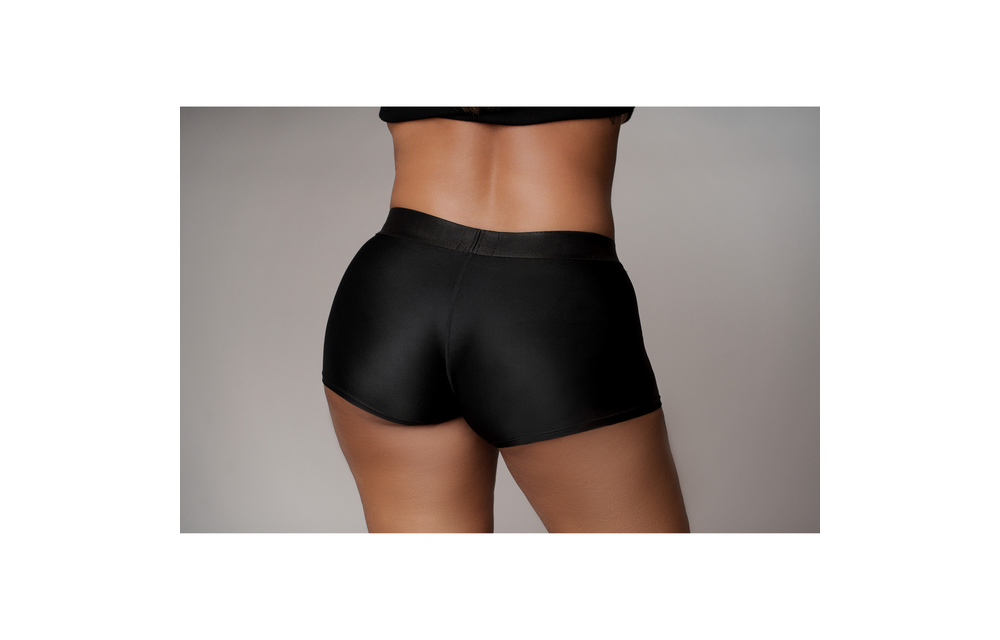 Vibrating Strap-on Boxer XL/XXL Black – Comfort & Sensation