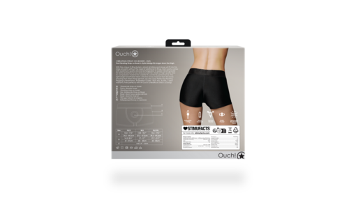 Vibrerende Strap-on Boxer - XS/S - Zwart