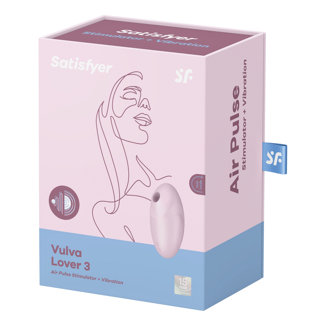 Vulva Lover 3 – Doppelter Luftpuls-Vibrator | Satisfyer Rosa