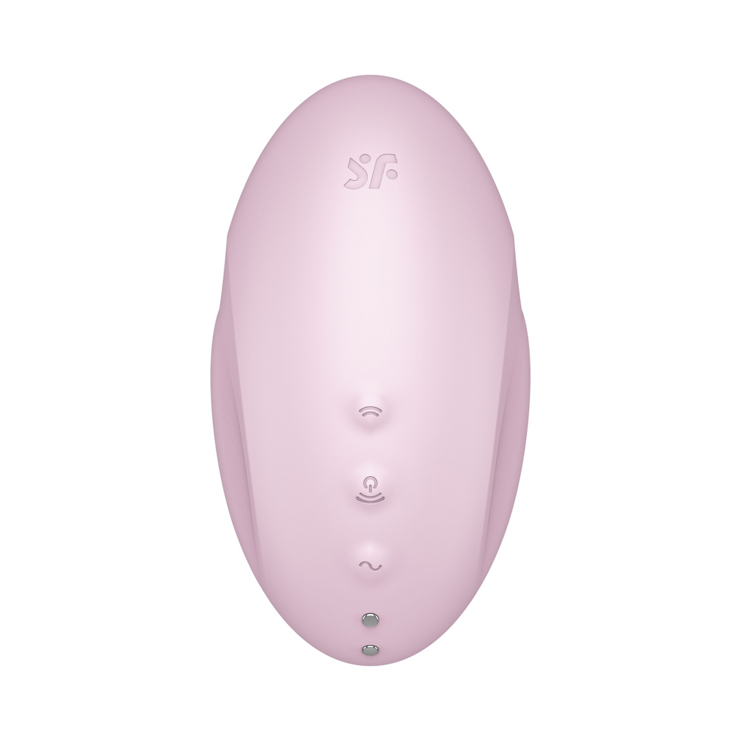 Vulva Lover 3 - Dubbele Luchtpulsvibrator - Roze