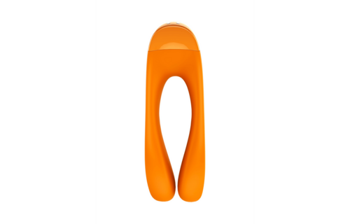 Candy Cane - Finger Vibrator for Intimate Zones - Orange