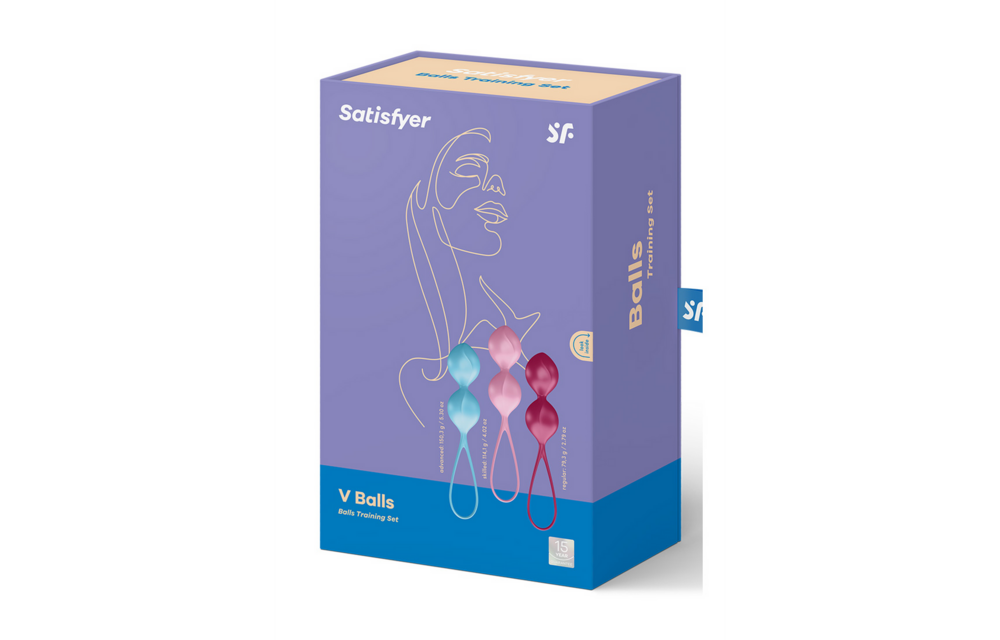 V Balls Kegel Balls – 3 pieces for a strong pelvic floor