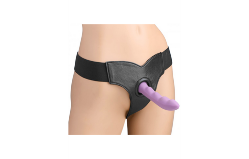 Bella Strap-On 29 cm | Verstelbare Velours Dildo Harness