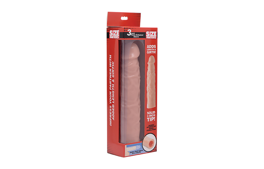 Penisverlengingshuls 3 cm – Extra lengte & kracht!