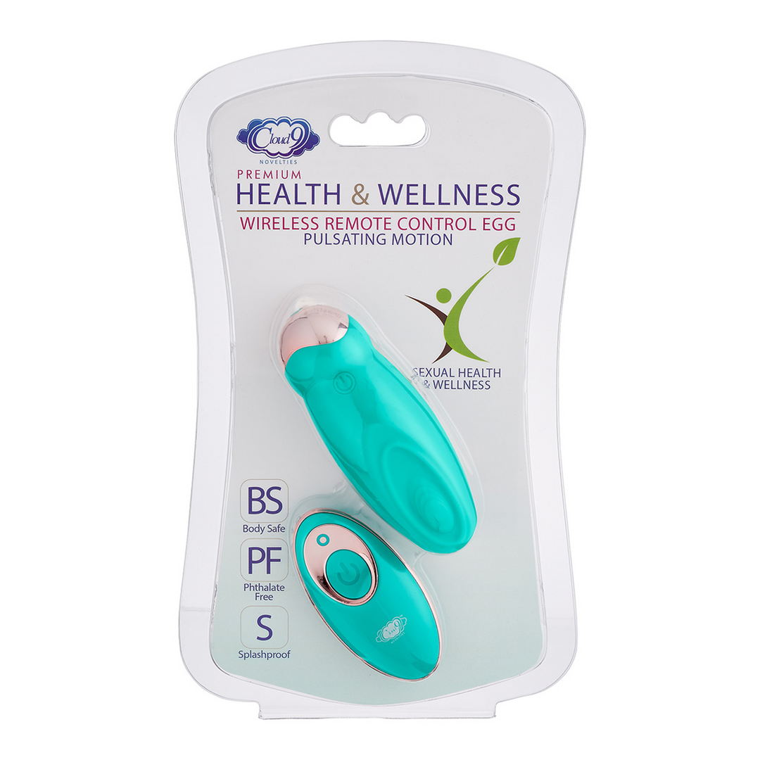 Wireless Eggs with Pulsating Movement & 10 Vibrations