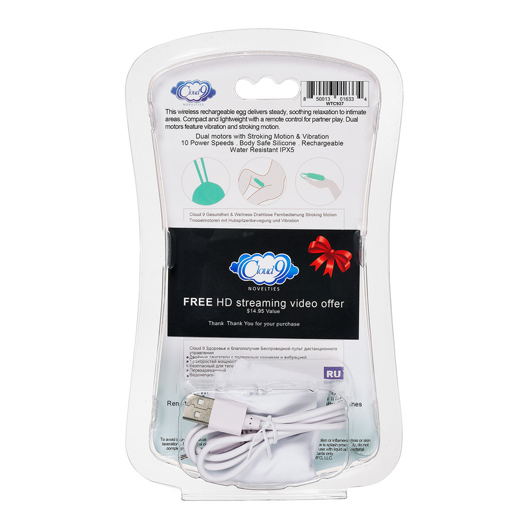 Draadloze Afstandsbediening & Strijken - Cloud 9 Vibrator