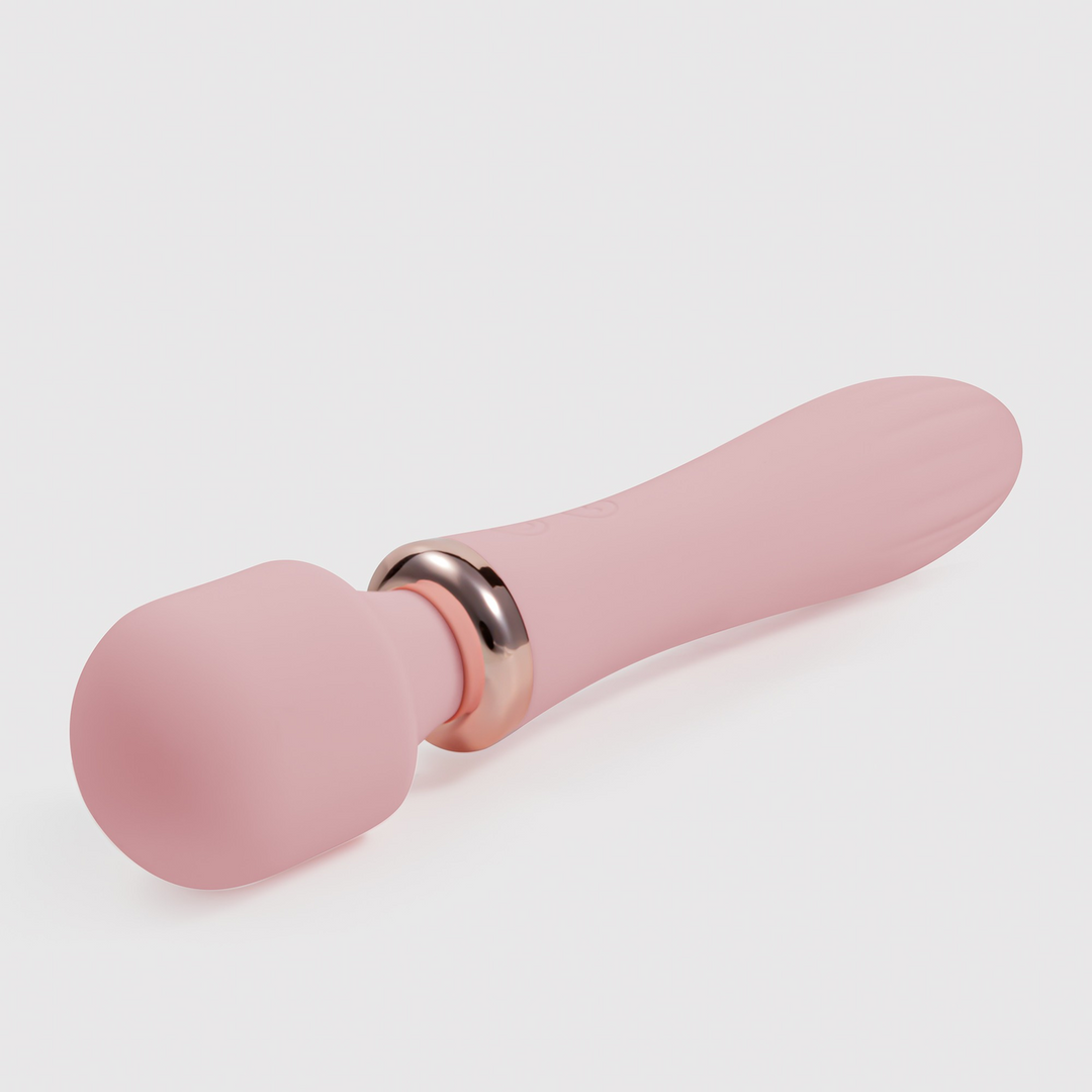 Jinx Dubbele Staafmassager Roze | Warmte & 10 Vibraties