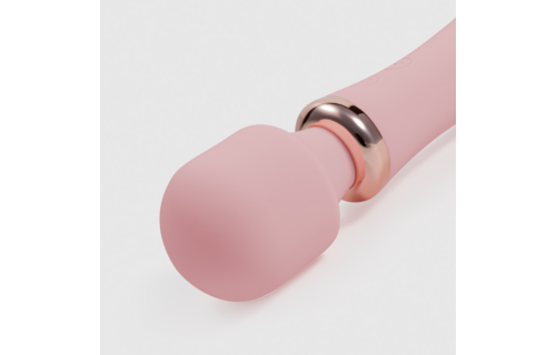 Jinx Doppelstabmassagegerät Rosa | Wärme & 10 Vibrationen