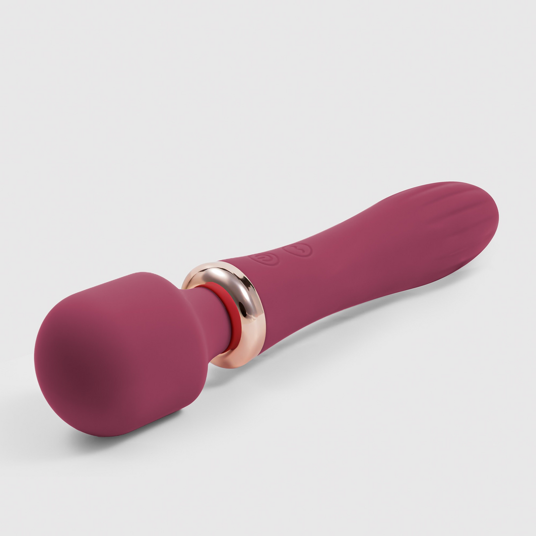 Jinx Double Wand Massager Red | Heated & Powerful Pleasure