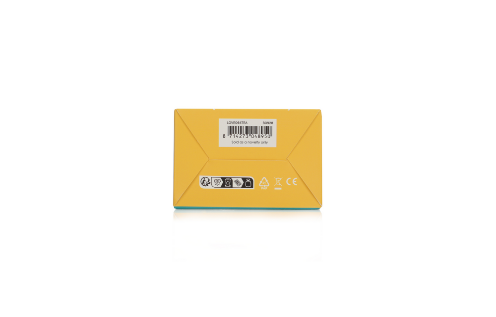 Inflatable Rabbit Vibrator 4 cm - Peacock Blue Pleasure!