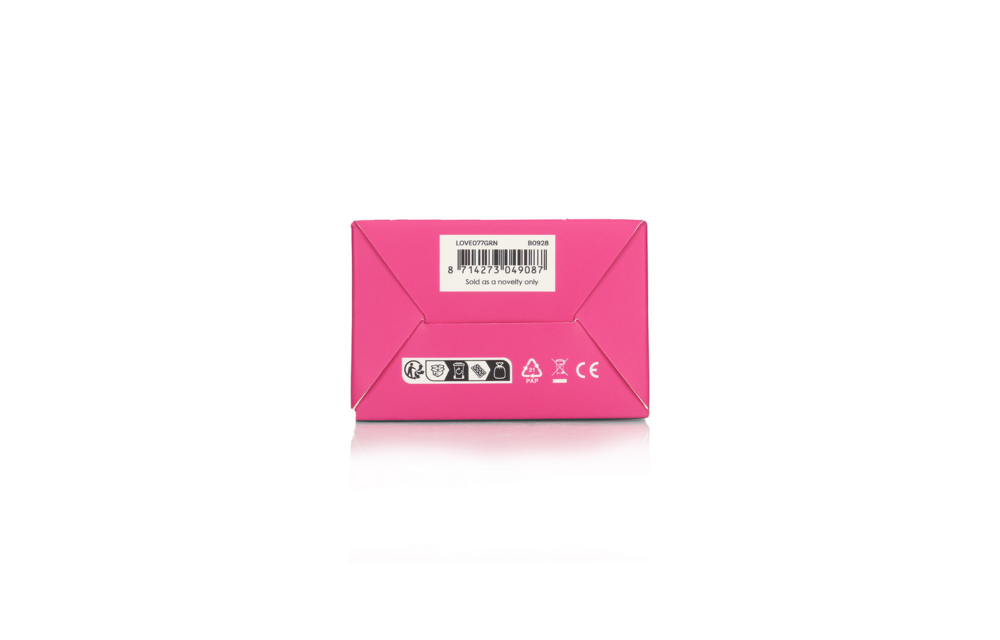 G-Spot Vibrator with Pearls Blue Green - Loveline by Shots