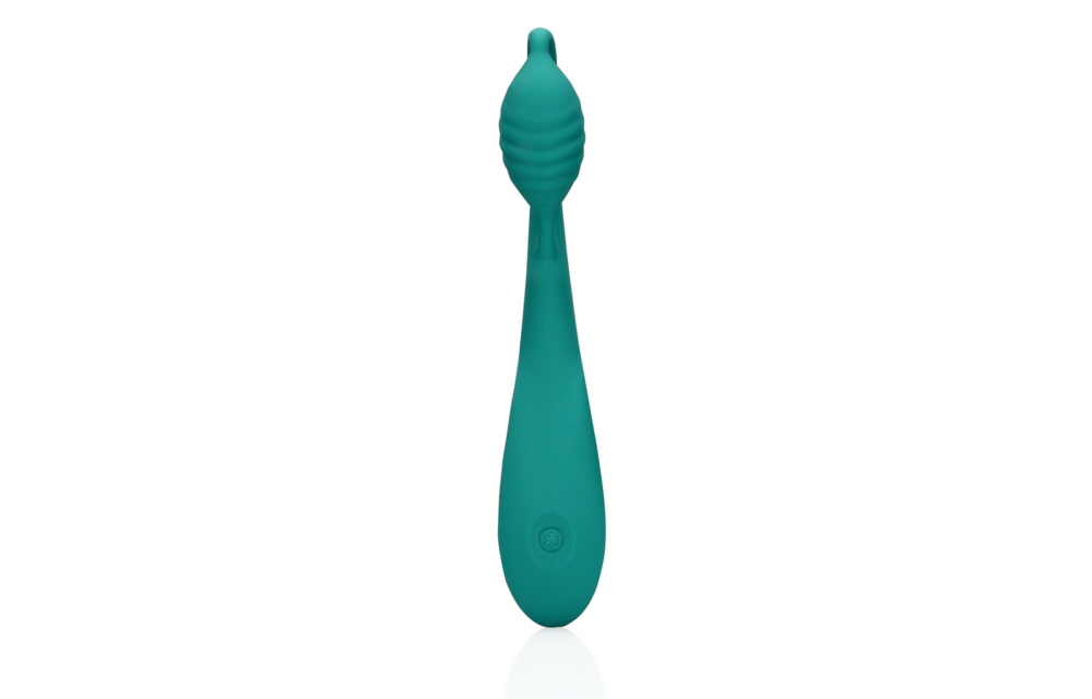 G-Spot Vibrator with Pearls Blue Green - Loveline by Shots