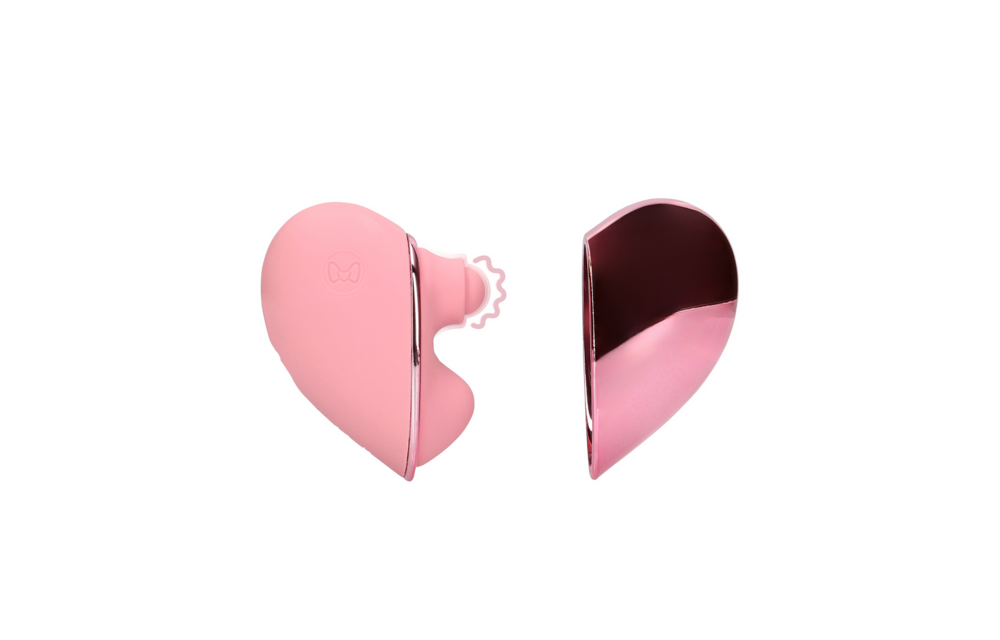 Tapping Heart Vibrator Pink Arabesque - Intense Pleasure