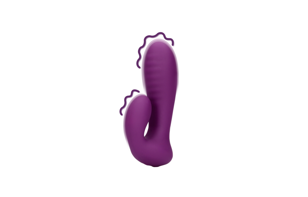 Ultra-soft purple silicone G-spot vibrator – Loveline