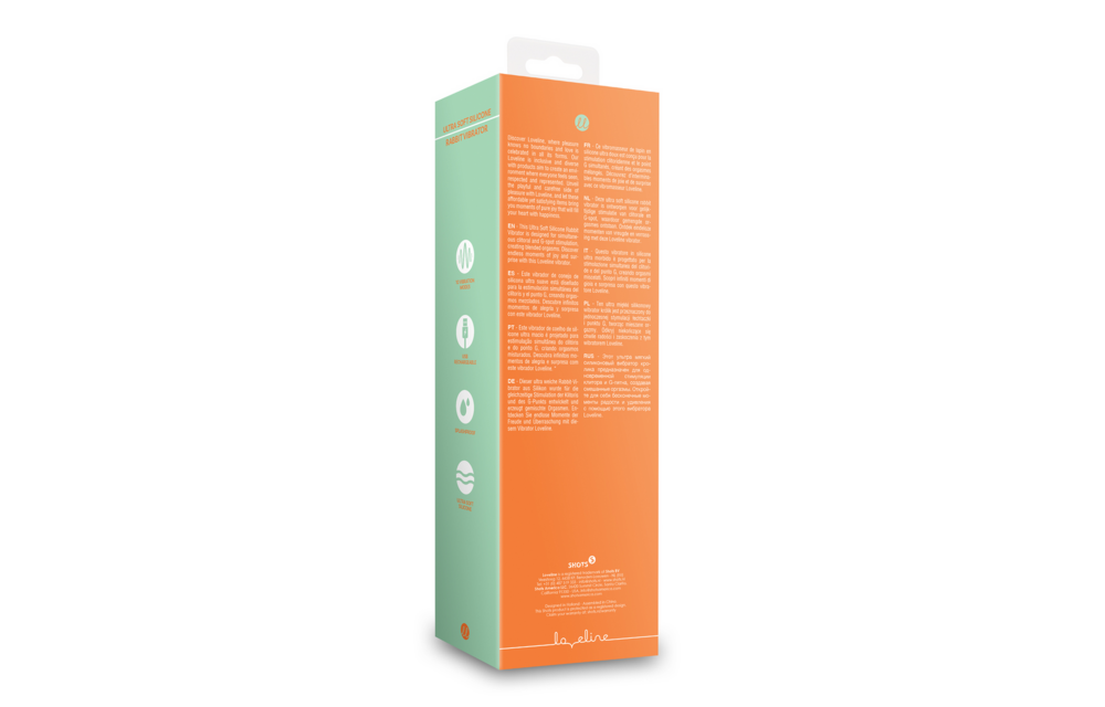 Ultraweicher Silikon-Rabbit-Vibrator – Loveline Sensation