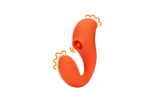 G-Punkt-Vibrator Untamed Orange – Intensives Pulswellenvergnügen