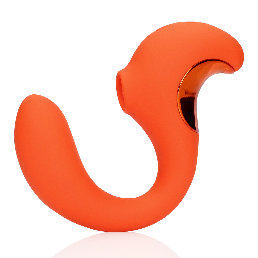 G-Spot Vibrator Untamed Orange – Intense Pulse Wave Plezier