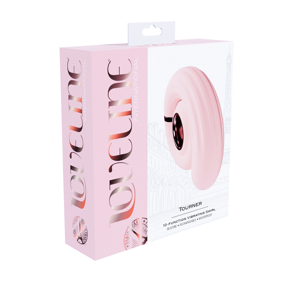 Tourner Pink Swirl vibrator - Elegant, quiet & powerful