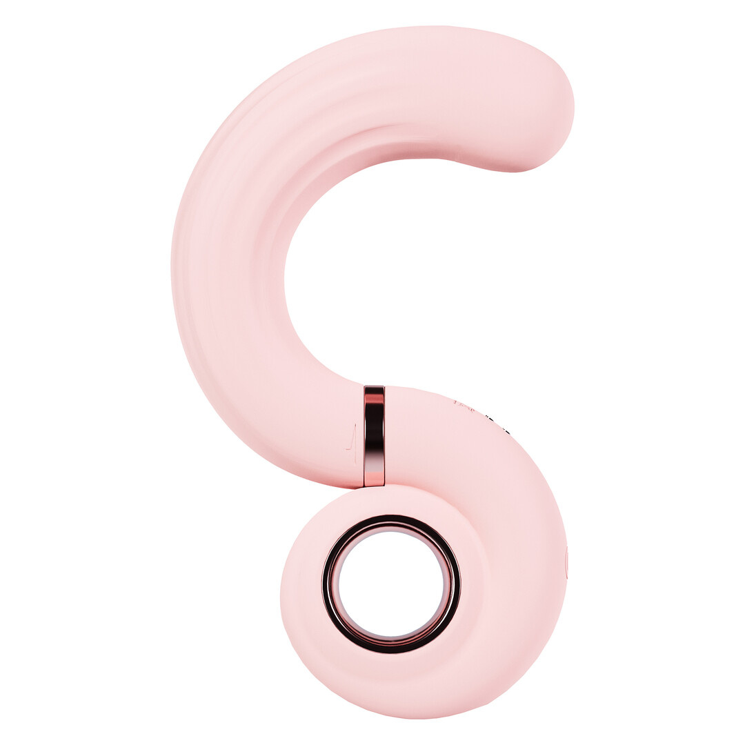 Tourner Roze Swirl vibrator - Elegant, stil & krachtig