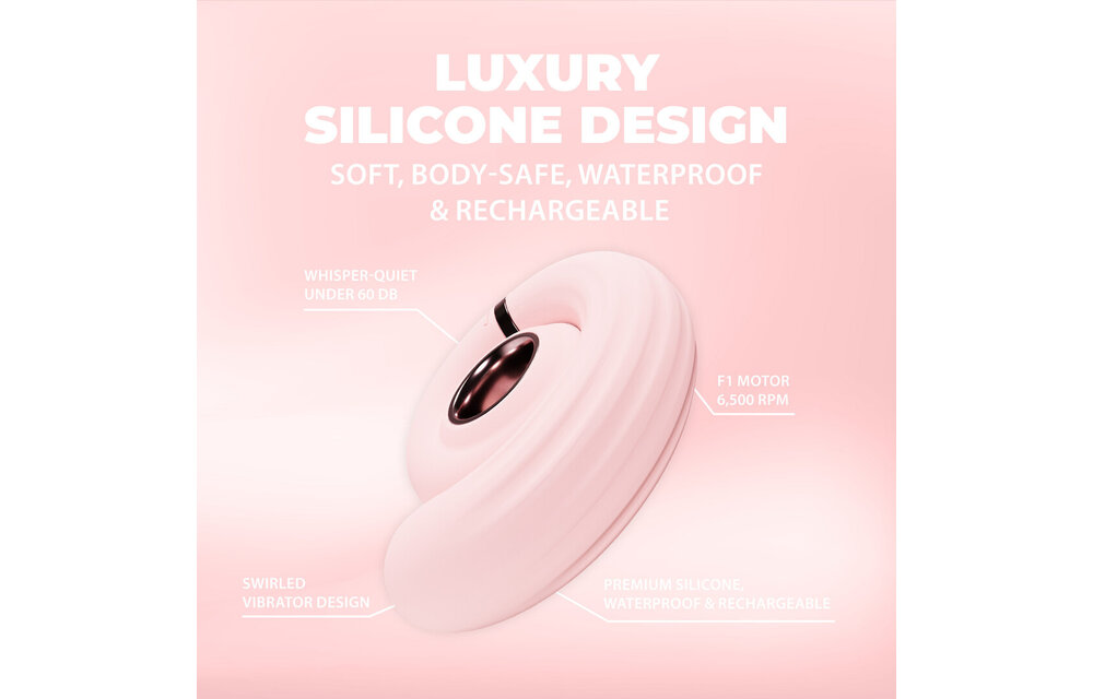 Tourner Pink Swirl Vibrator – Elegant, leise und kraftvoll